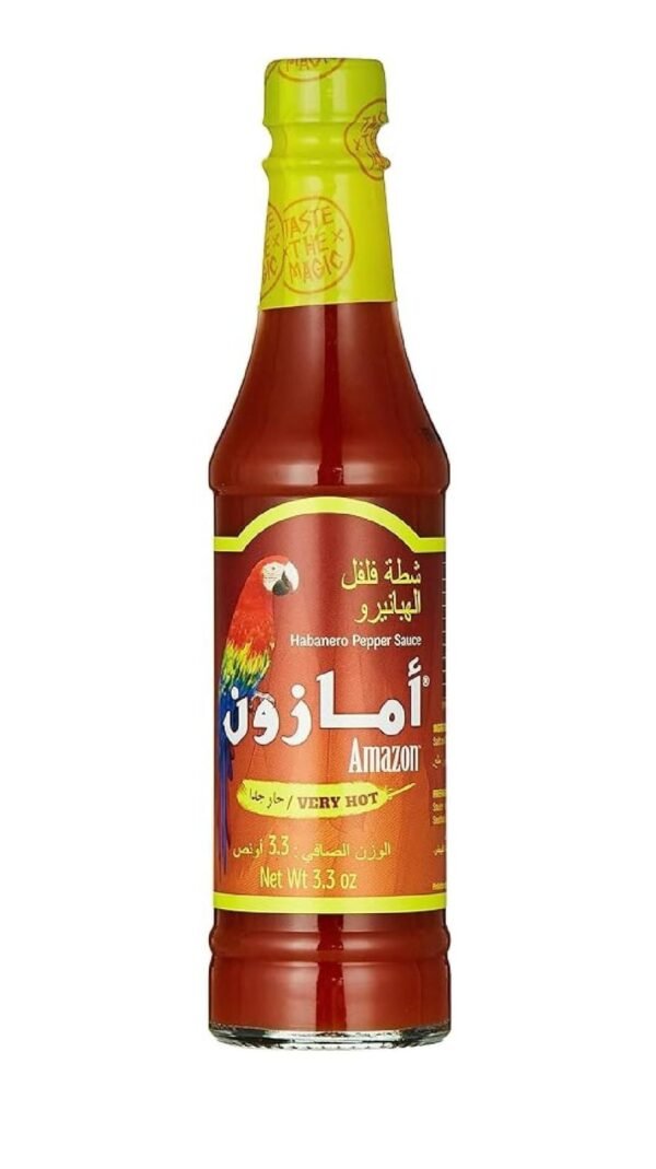 صلصة حارة فلفل الهبانيرو امازون 3.3 اونصة