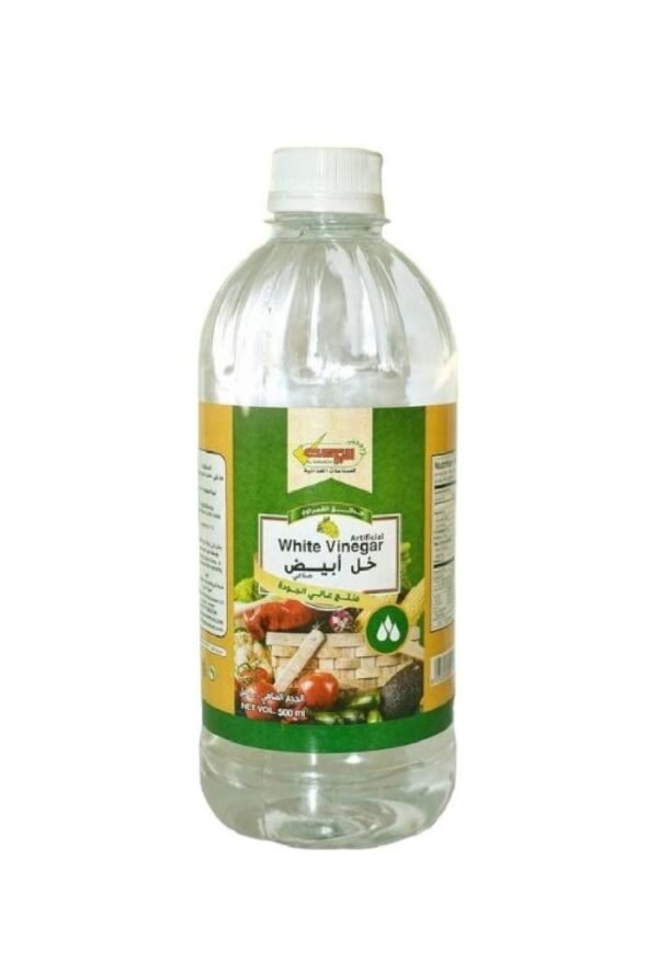 خل ابيض البركة 500 غم *12