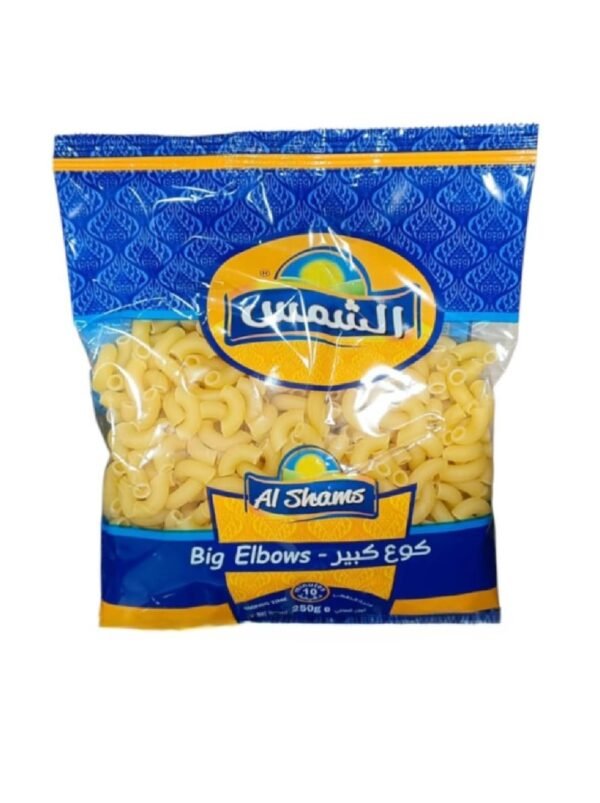 شمش معكرونة كوع كبير 250 غم *30