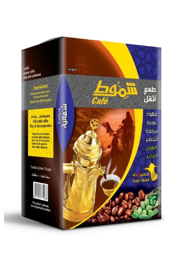 شموط قهوة شمالية سريعة التحضير اصابع 23 غم *10
