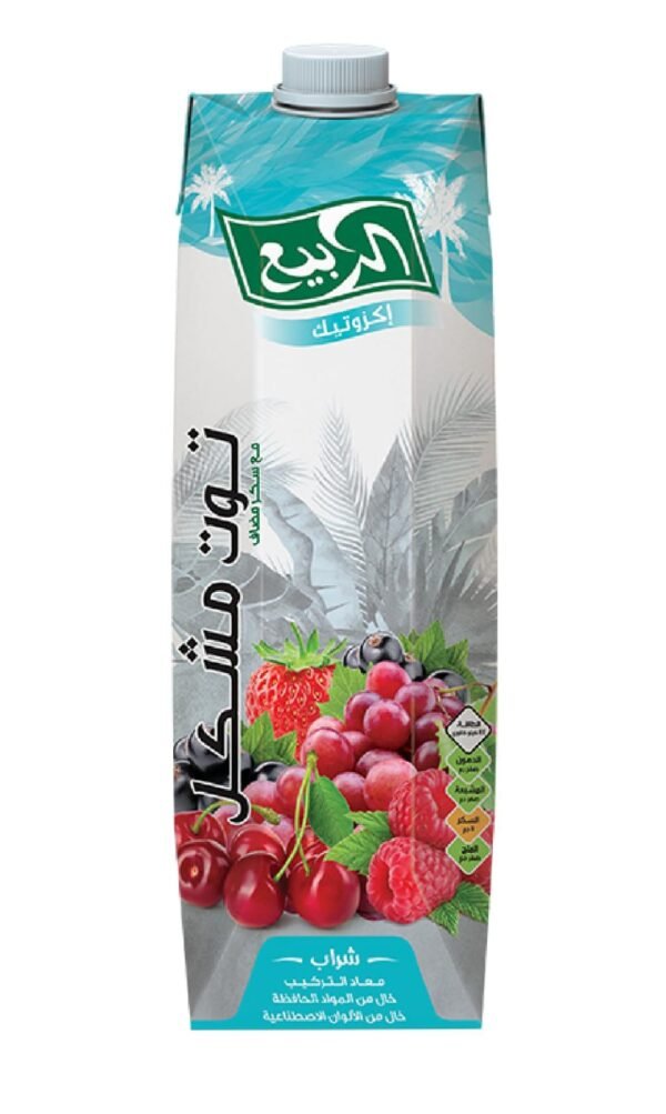 الربيع عصير توت مشكل 1 لتر *8