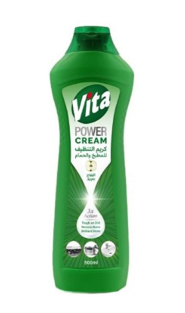 فيتا كريم تنظيف المطبخ تفاح 500ml