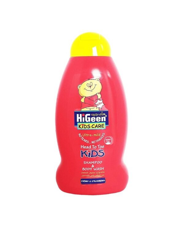 هايجين شامبو اطفال برائحة الكز و الفراولة 250ml